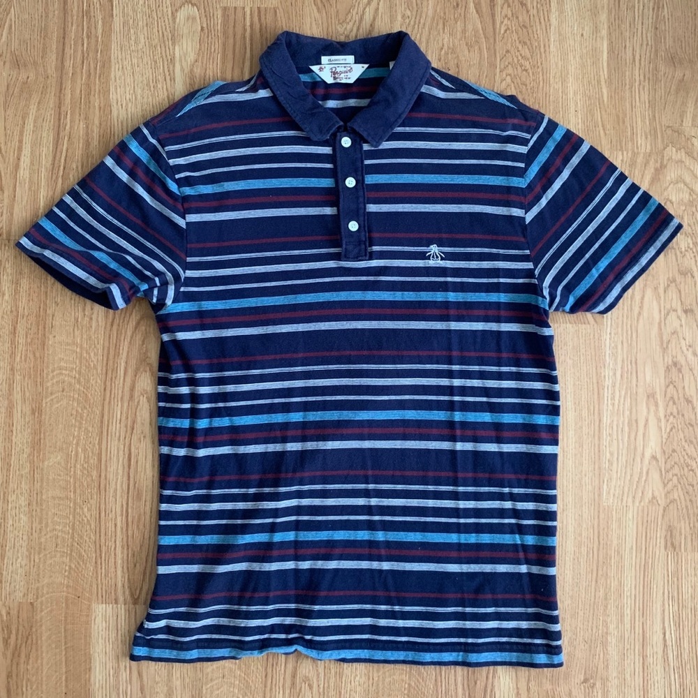 Penguin Men’s Collared Shirt - Medium
